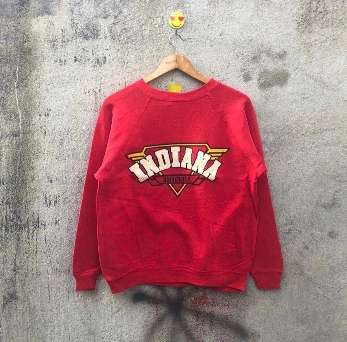 Vintage Vintage 80s indiana university sweatshirt pullover Size US M / EU 48-50 / 2 - 1 Thumbnail
