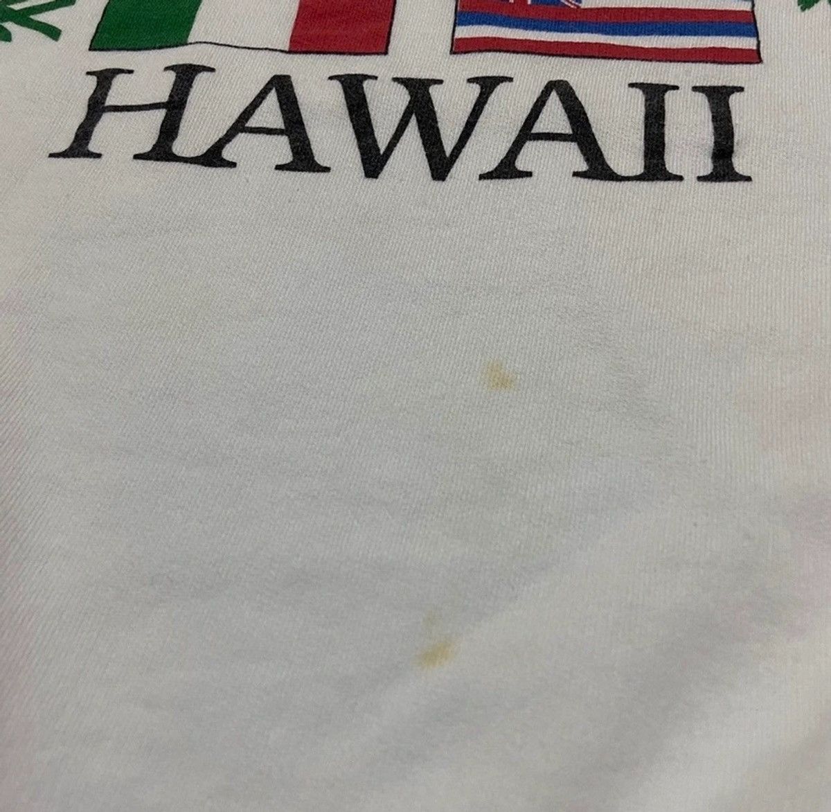 Benetton Vintage 90s benetton hawaii sweatshirt pullover Size US L / EU 52-54 / 3 - 5 Thumbnail