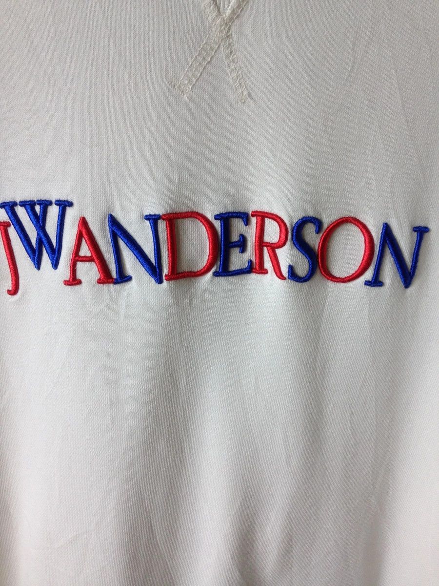 JW Anderson J.W.Anderson Embroidered Spellout Sweatshirt Size US XL / EU 56 / 4 - 5 Thumbnail