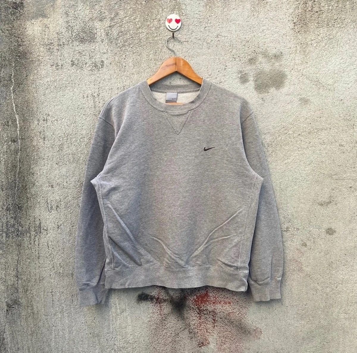 Nike Vintage Nike Swoosh Sweatshirt Crewneck Size US M / EU 48-50 / 2 - 1 Thumbnail