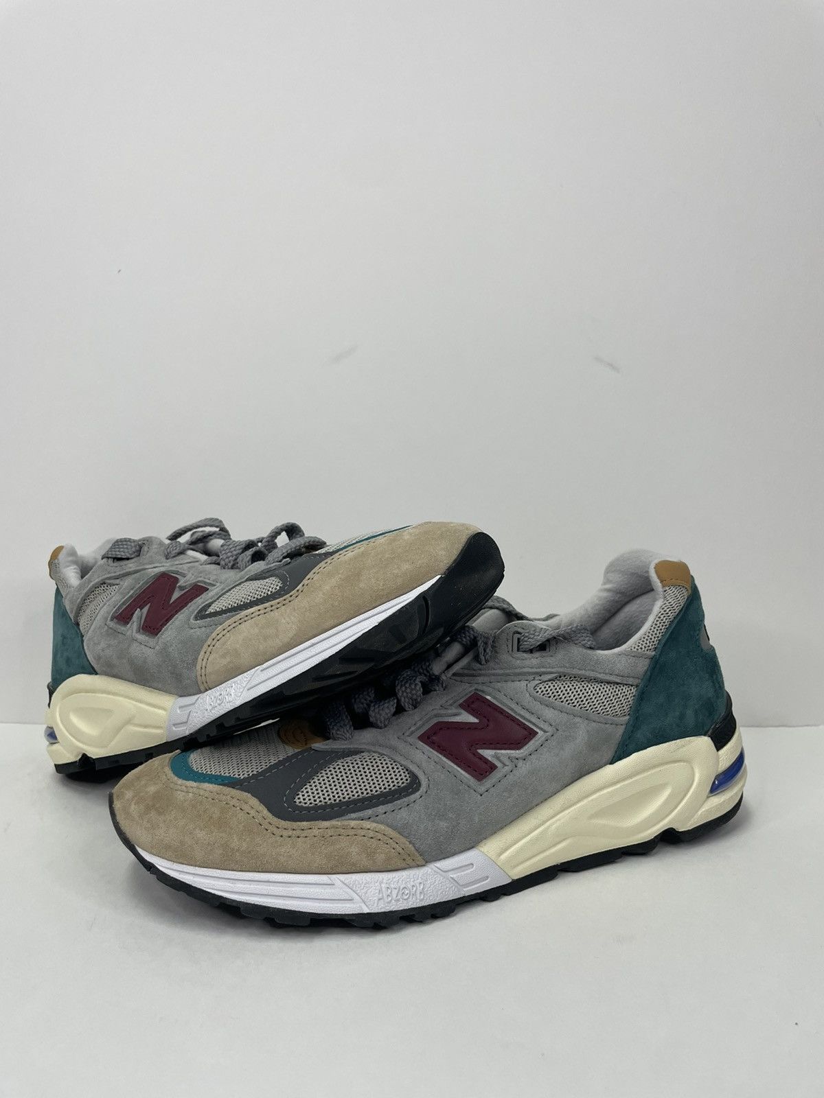 New Balance New Balance 990V2 Made In USA Grey Multi | Grailed