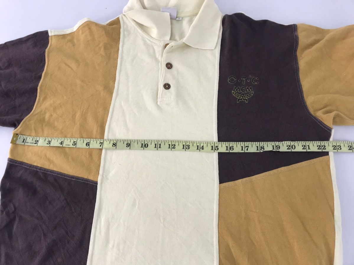 Designer × MCM Over The Counter OTC By MCM Polo Tee Colour Block Design Size US L / EU 52-54 / 3 - 8 Thumbnail