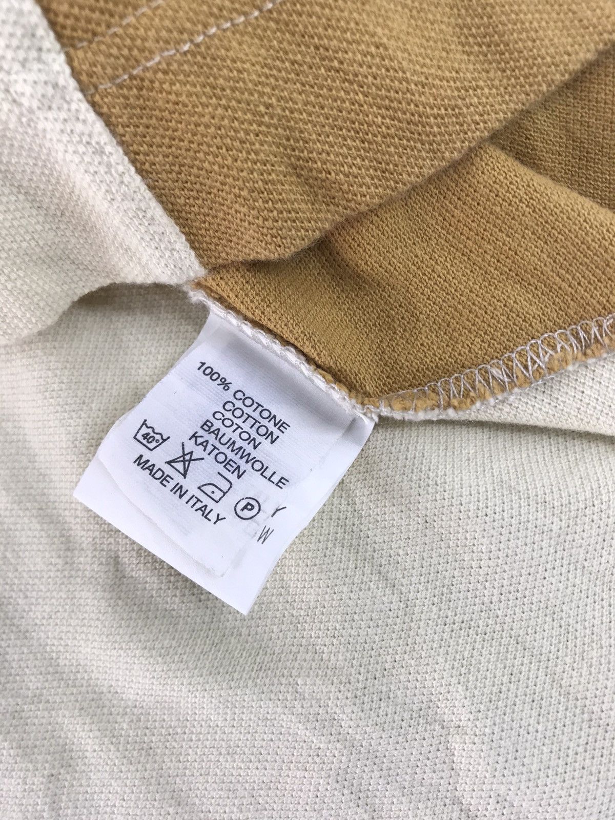 Designer × MCM Over The Counter OTC By MCM Polo Tee Colour Block Design Size US L / EU 52-54 / 3 - 4 Thumbnail