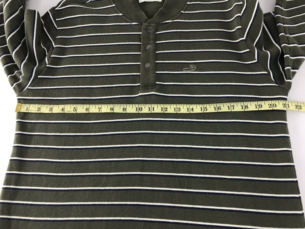Japanese Brand Sweatshirt Crocodiles Long Sleeve Design Striped Style Size US L / EU 52-54 / 3 - 8 Thumbnail