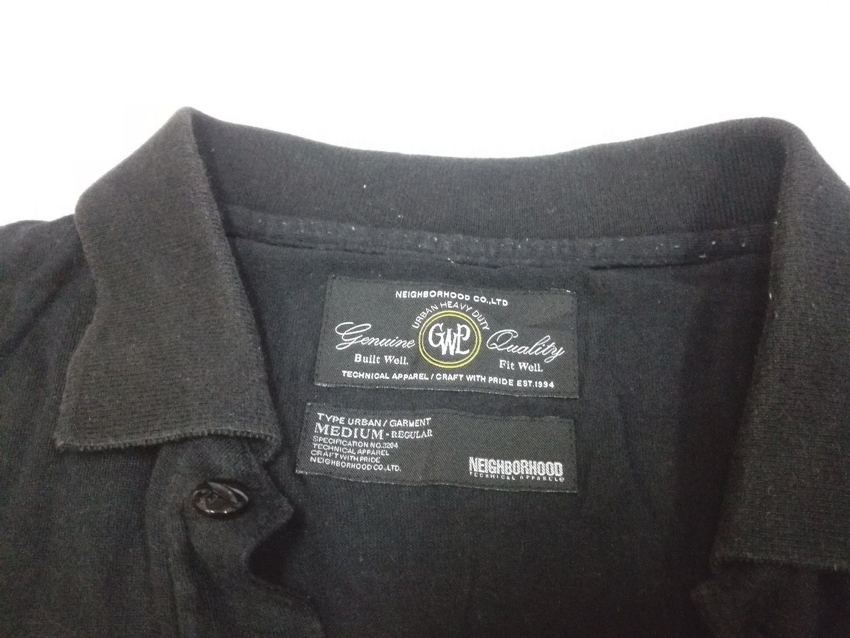 Neighborhood NBHD TECHNICAL APPAREL GARMENT JAPAN POLO TEE Size US M / EU 48-50 / 2 - 3 Thumbnail