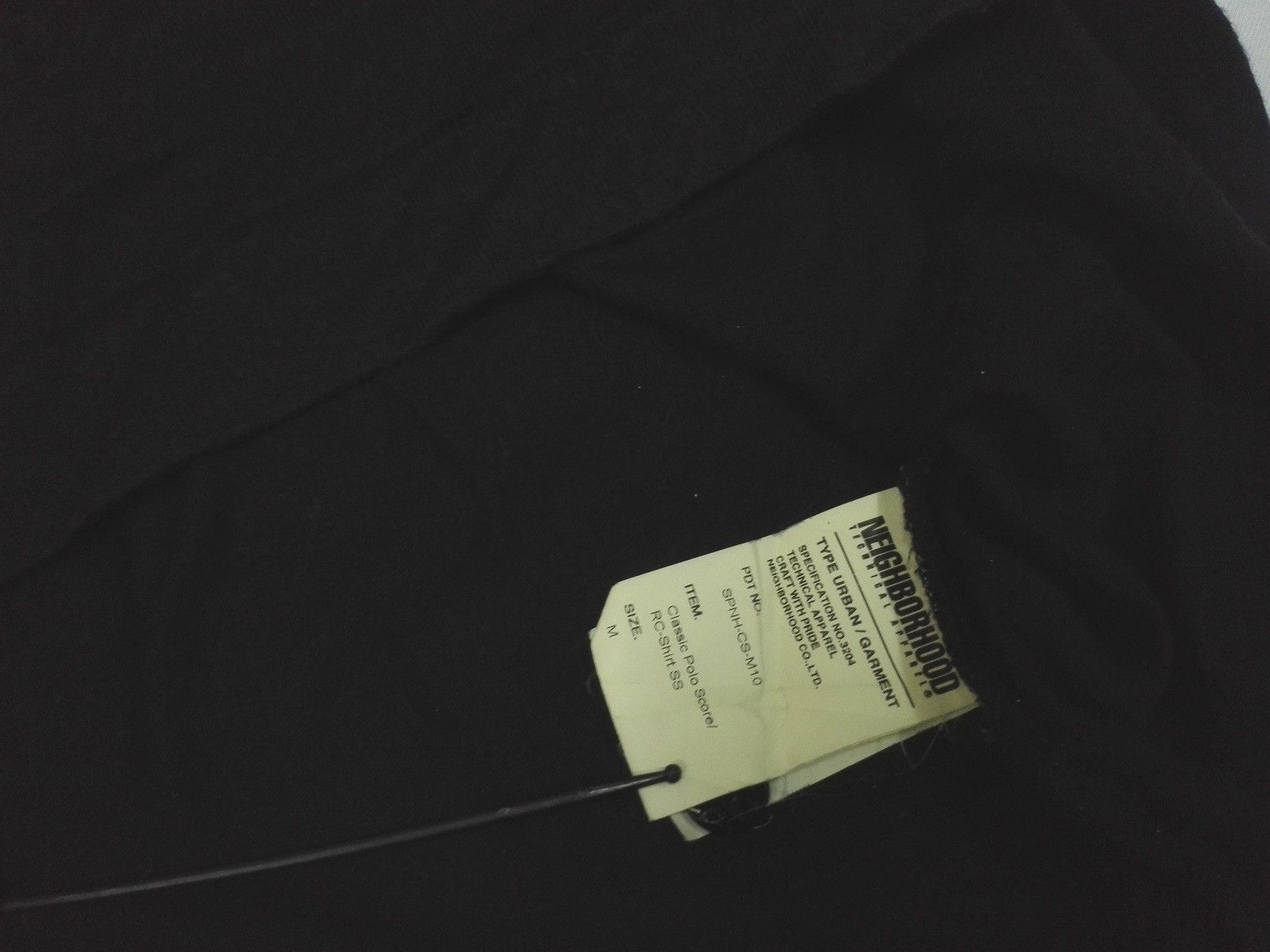 Neighborhood NBHD TECHNICAL APPAREL GARMENT JAPAN POLO TEE Size US M / EU 48-50 / 2 - 7 Thumbnail