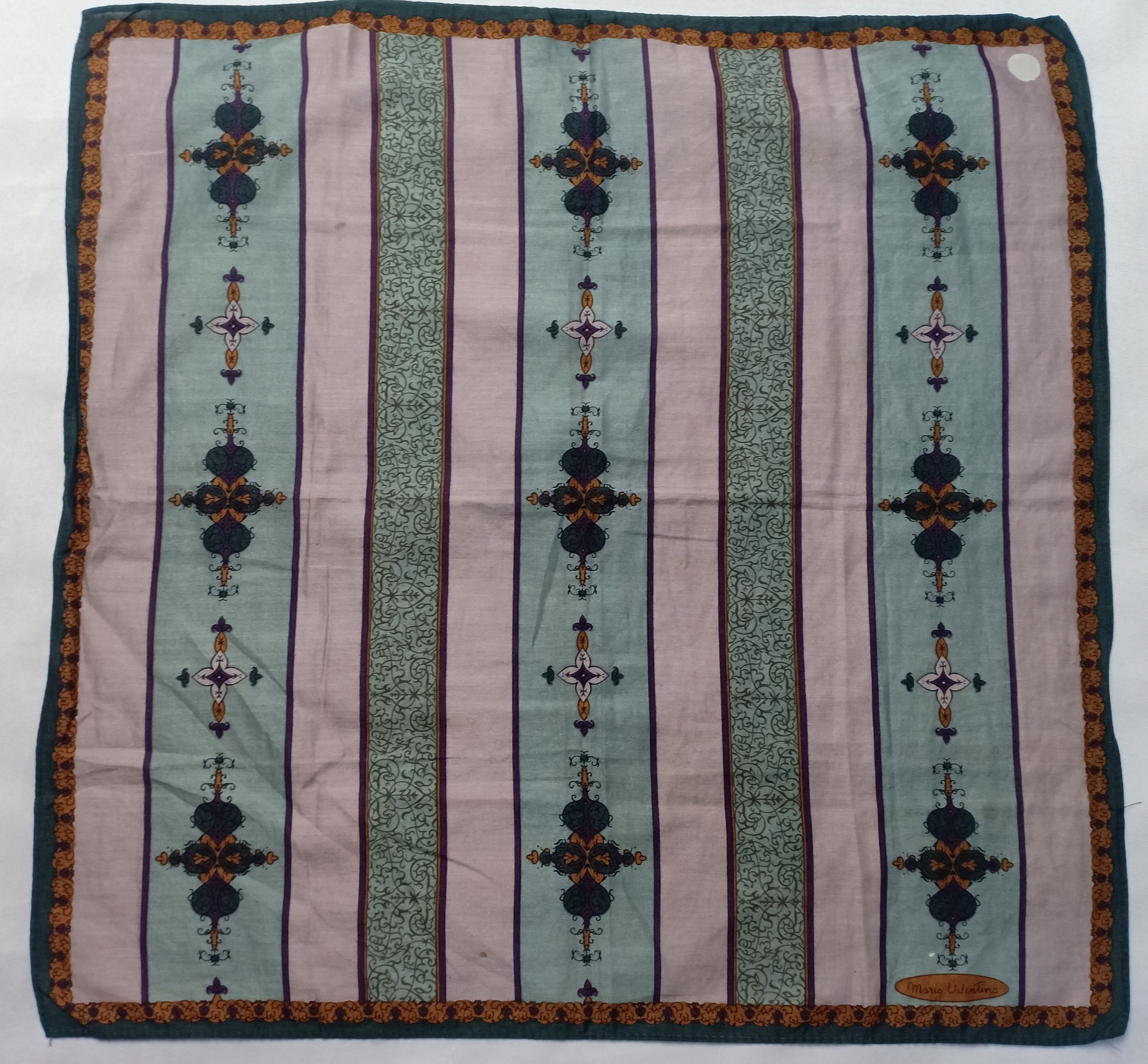 Other × Vintage Mario Valentino bandanas pocket square scarf Size ONE SIZE - 1 Thumbnail