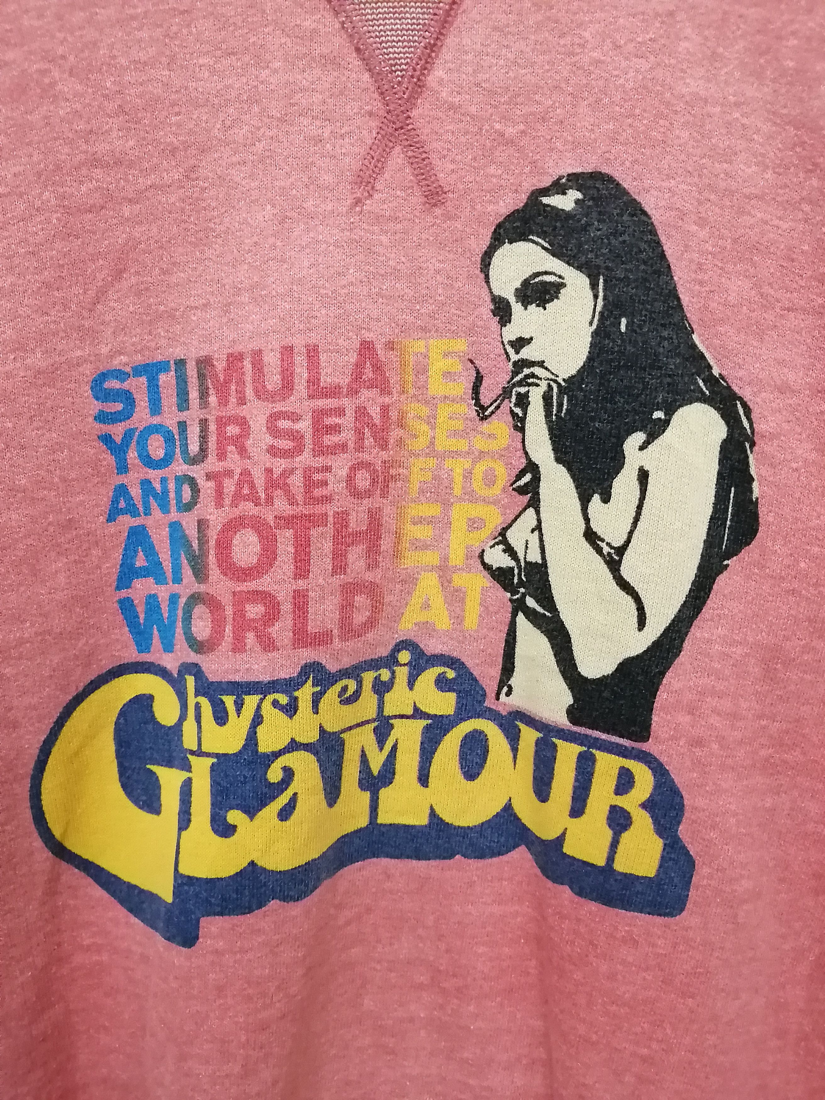 Hysteric Glamour Vintage HYSTERIC GLAMOUR Spell Out Sweatshirt Size US S / EU 44-46 / 1 - 4 Thumbnail