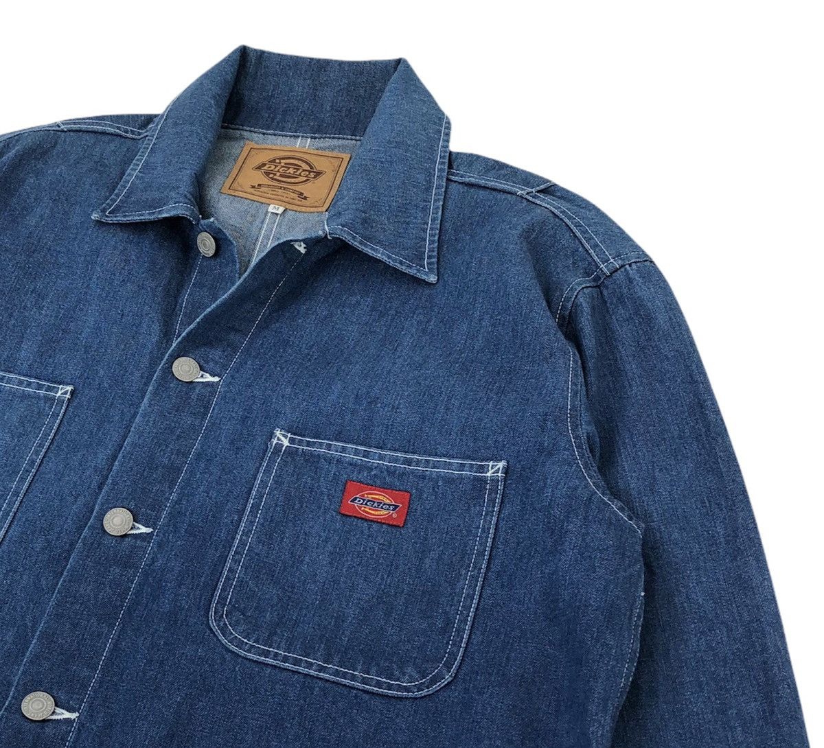 Dickies Vintage Dickies Denim Chore Jacket Size US M / EU 48-50 / 2 - 7 Thumbnail