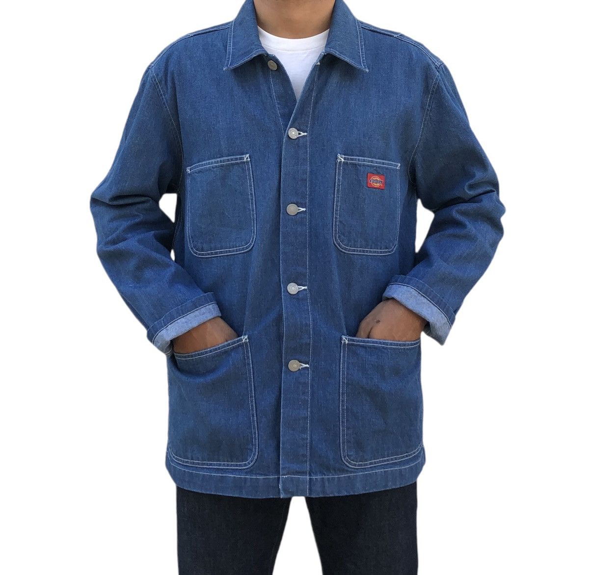 Dickies Vintage Dickies Denim Chore Jacket Size US M / EU 48-50 / 2 - 4 Thumbnail