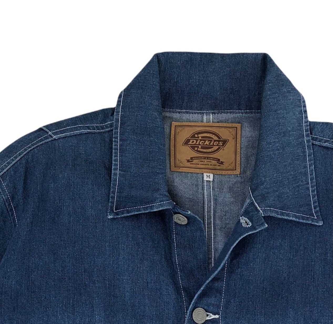Dickies Vintage Dickies Denim Chore Jacket Size US M / EU 48-50 / 2 - 11 Thumbnail