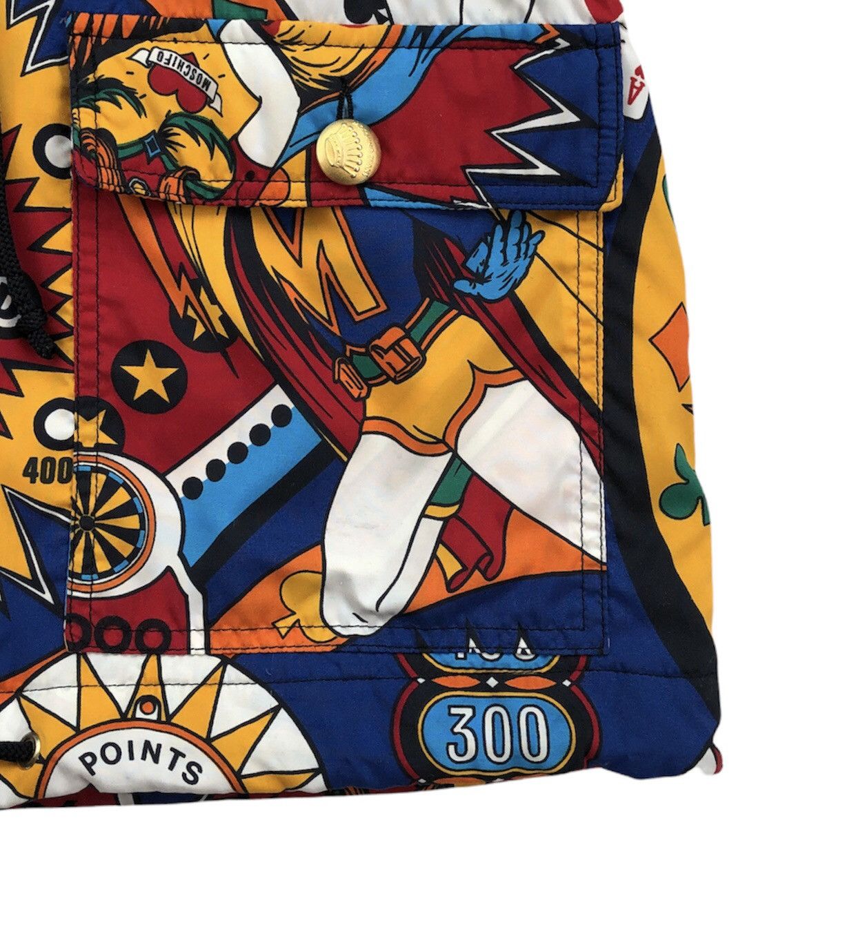 Moschino Moschino Super Hero Pinball Print Hooded Jacket Size US M / EU 48-50 / 2 - 10 Thumbnail