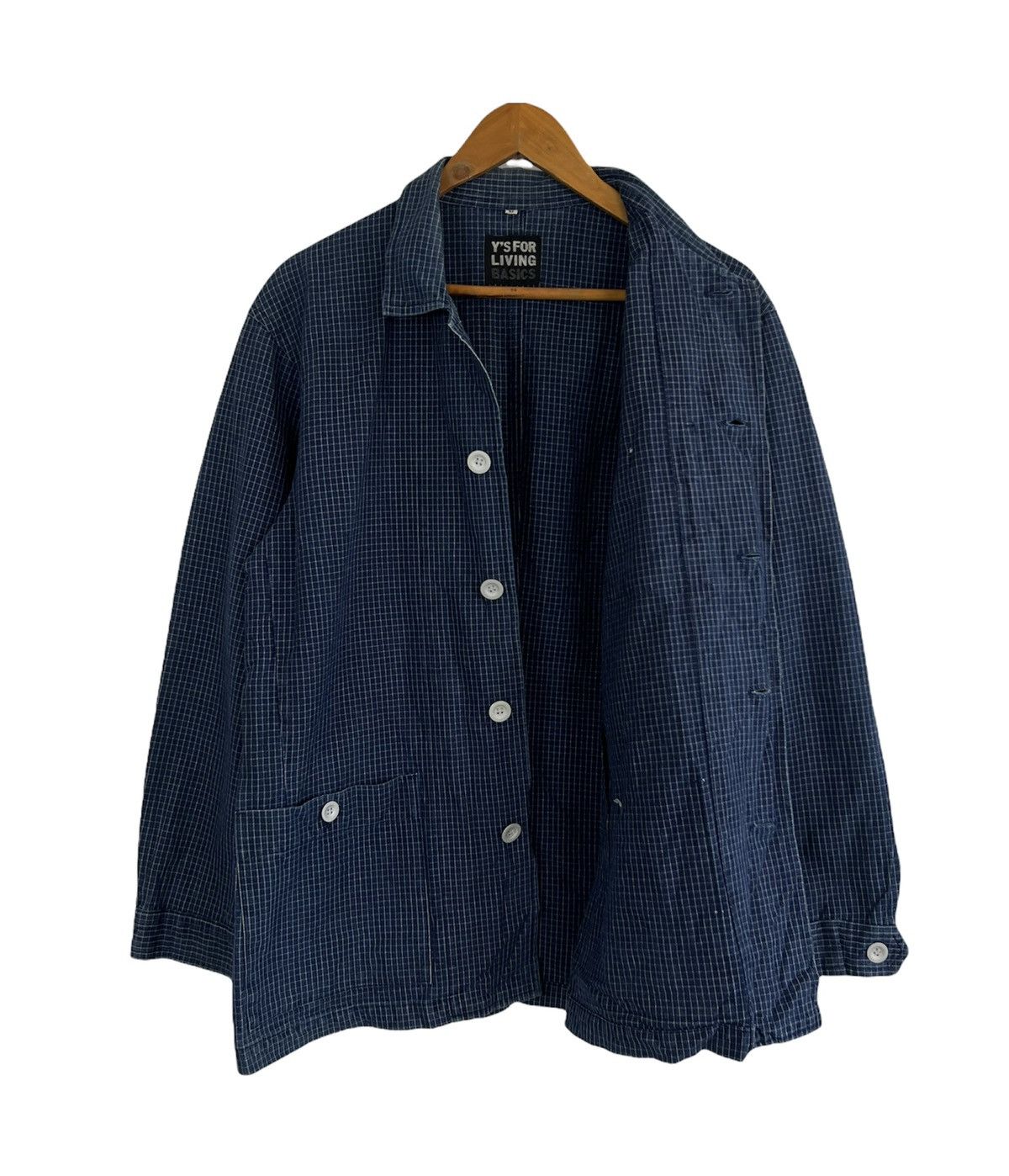 Yohji Yamamoto YOHJI YAMAMOTO Y’S FOR LIVING SURVIVAL JACKET TARTAN DESIGN Size US M / EU 48-50 / 2 - 11 Thumbnail