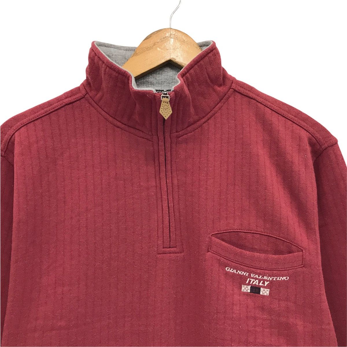 Designer × Gianni Valentino × Valentino Vintage Gianni Valentino Small Logo Sweatshirt Size US M / EU 48-50 / 2 - 2 Thumbnail