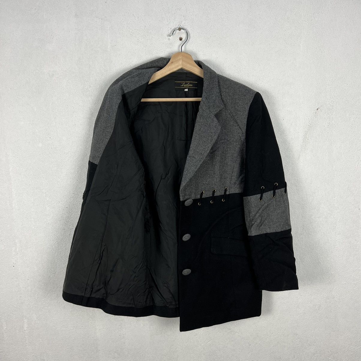 Japanese Brand VINTAGE LEILIAN PATCHWORK DESIGN JACKET MADE IN JAPAN Size US M / EU 48-50 / 2 - 12 Thumbnail