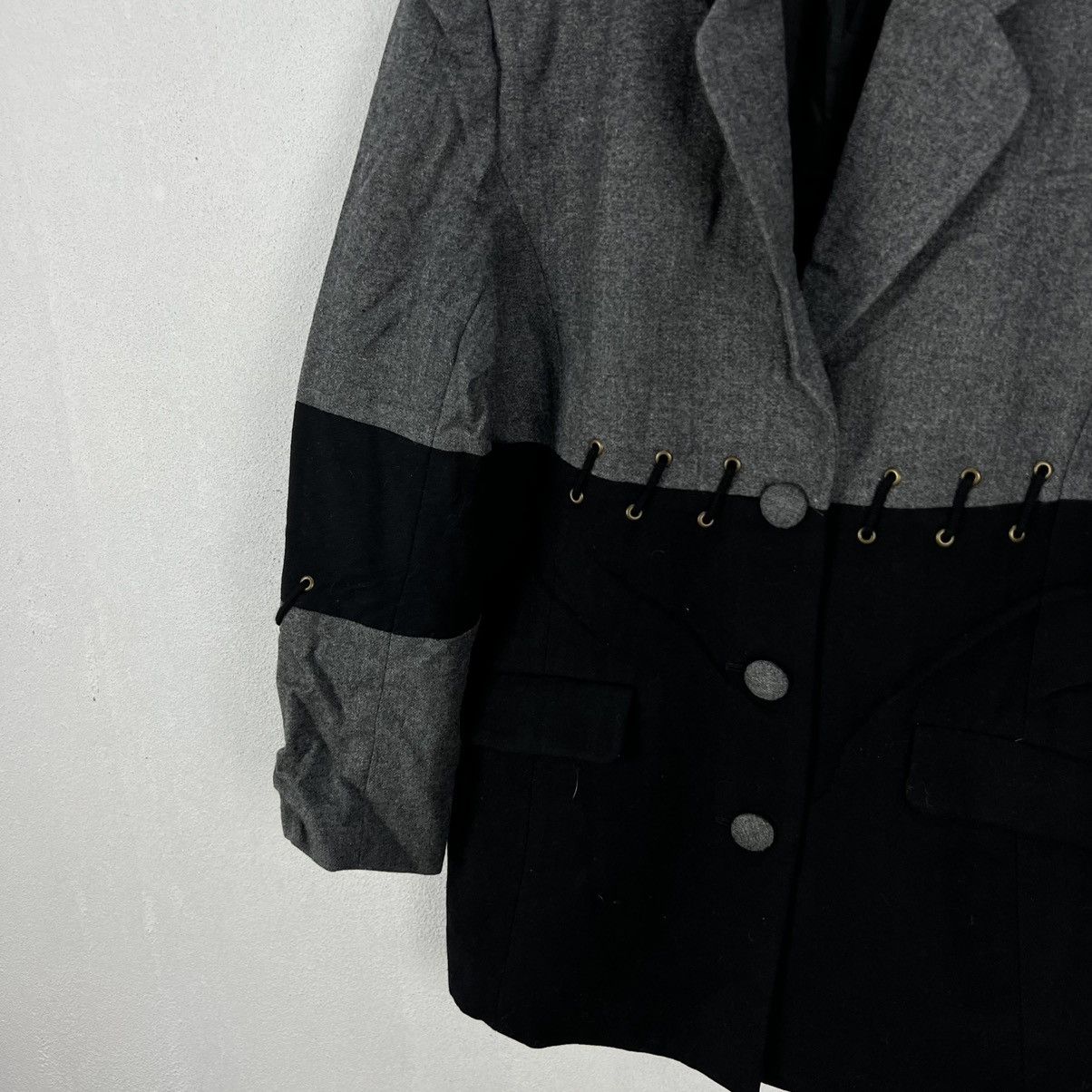 Japanese Brand VINTAGE LEILIAN PATCHWORK DESIGN JACKET MADE IN JAPAN Size US M / EU 48-50 / 2 - 4 Thumbnail