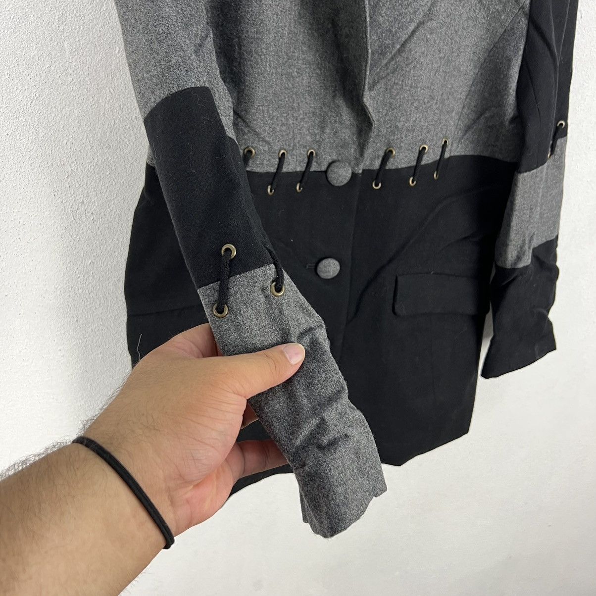 Japanese Brand VINTAGE LEILIAN PATCHWORK DESIGN JACKET MADE IN JAPAN Size US M / EU 48-50 / 2 - 6 Thumbnail