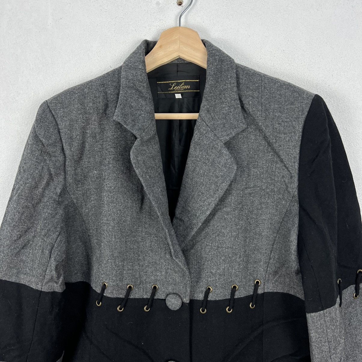 Japanese Brand VINTAGE LEILIAN PATCHWORK DESIGN JACKET MADE IN JAPAN Size US M / EU 48-50 / 2 - 3 Thumbnail