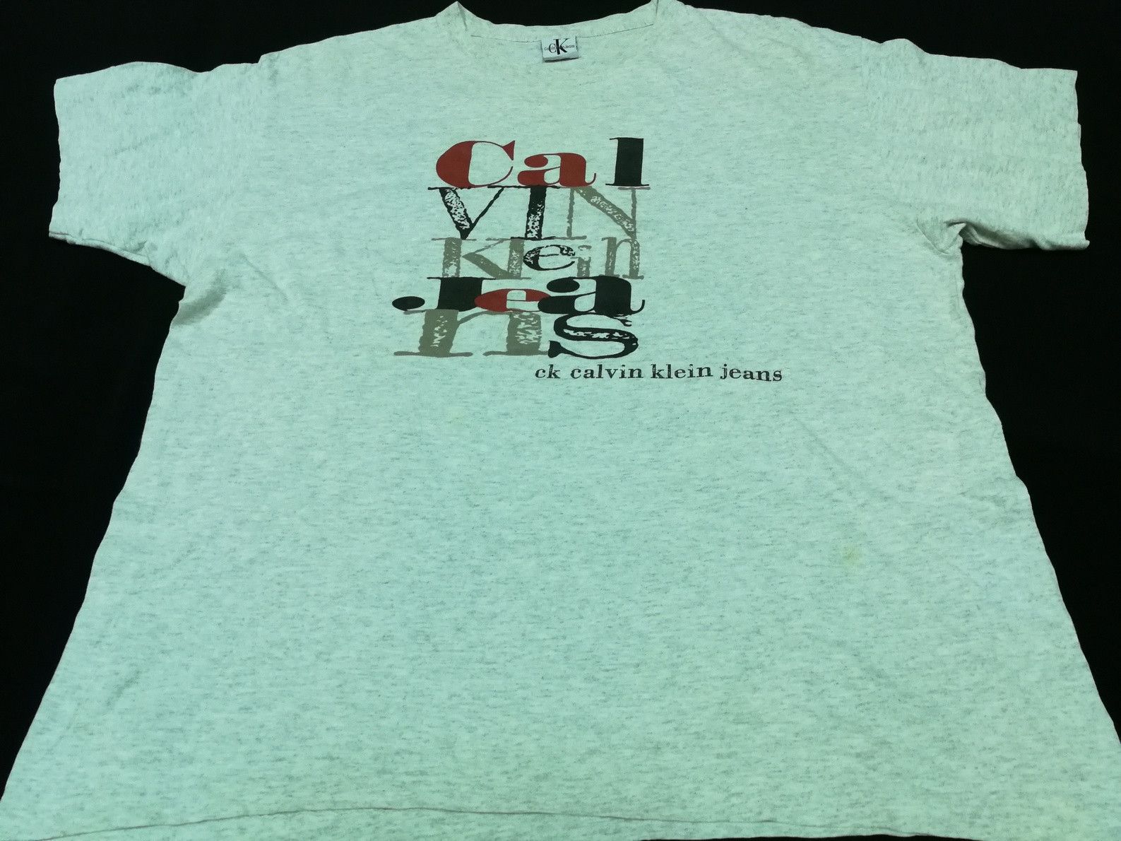 Calvin Klein VINTAGE 90s CK CALVIN KLEIN JEANS SPELL OUT LOGO Size US XL / EU 56 / 4 - 1 Thumbnail