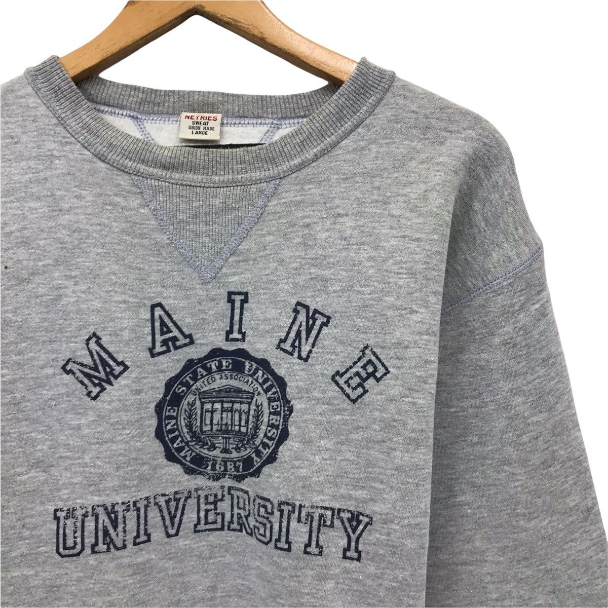 Vintage Vintage Maine State University College Sweatshirt Size US M / EU 48-50 / 2 - 5 Thumbnail