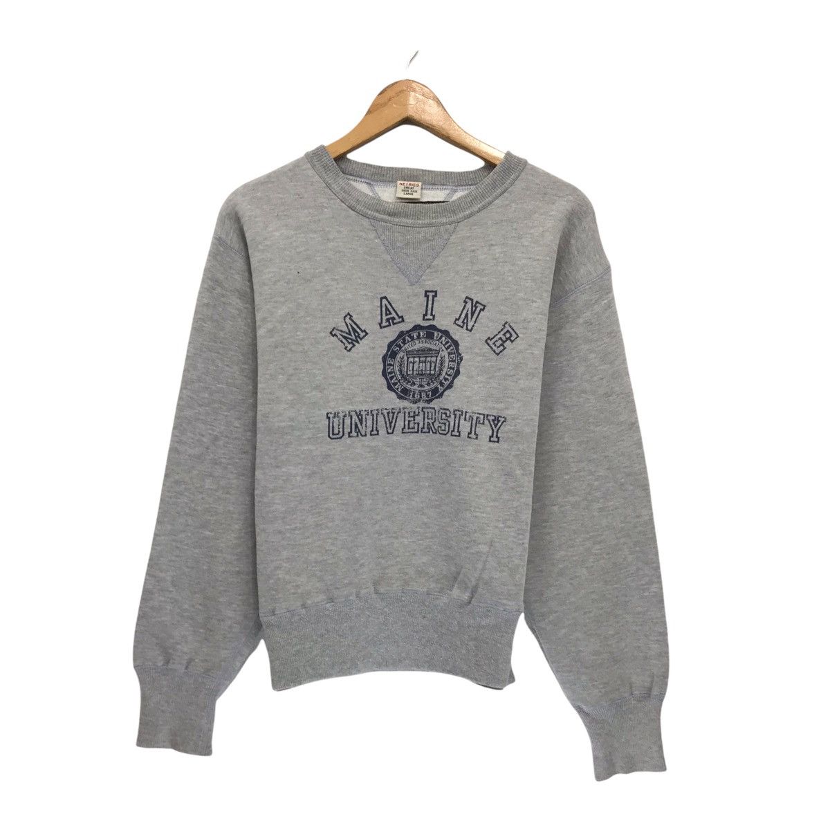 Vintage Vintage Maine State University College Sweatshirt Size US M / EU 48-50 / 2 - 1 Thumbnail