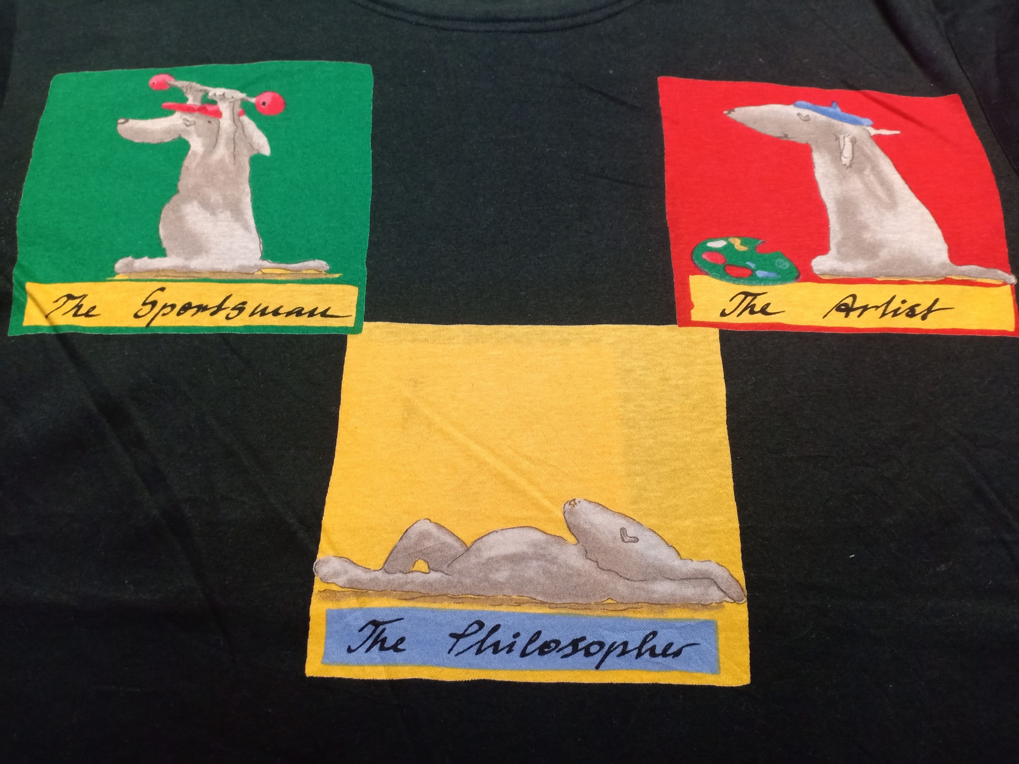 Japanese Brand Rare Graphic Per Lavoro Italy + Japan Luxury Design Tee Size US M / EU 48-50 / 2 - 3 Thumbnail