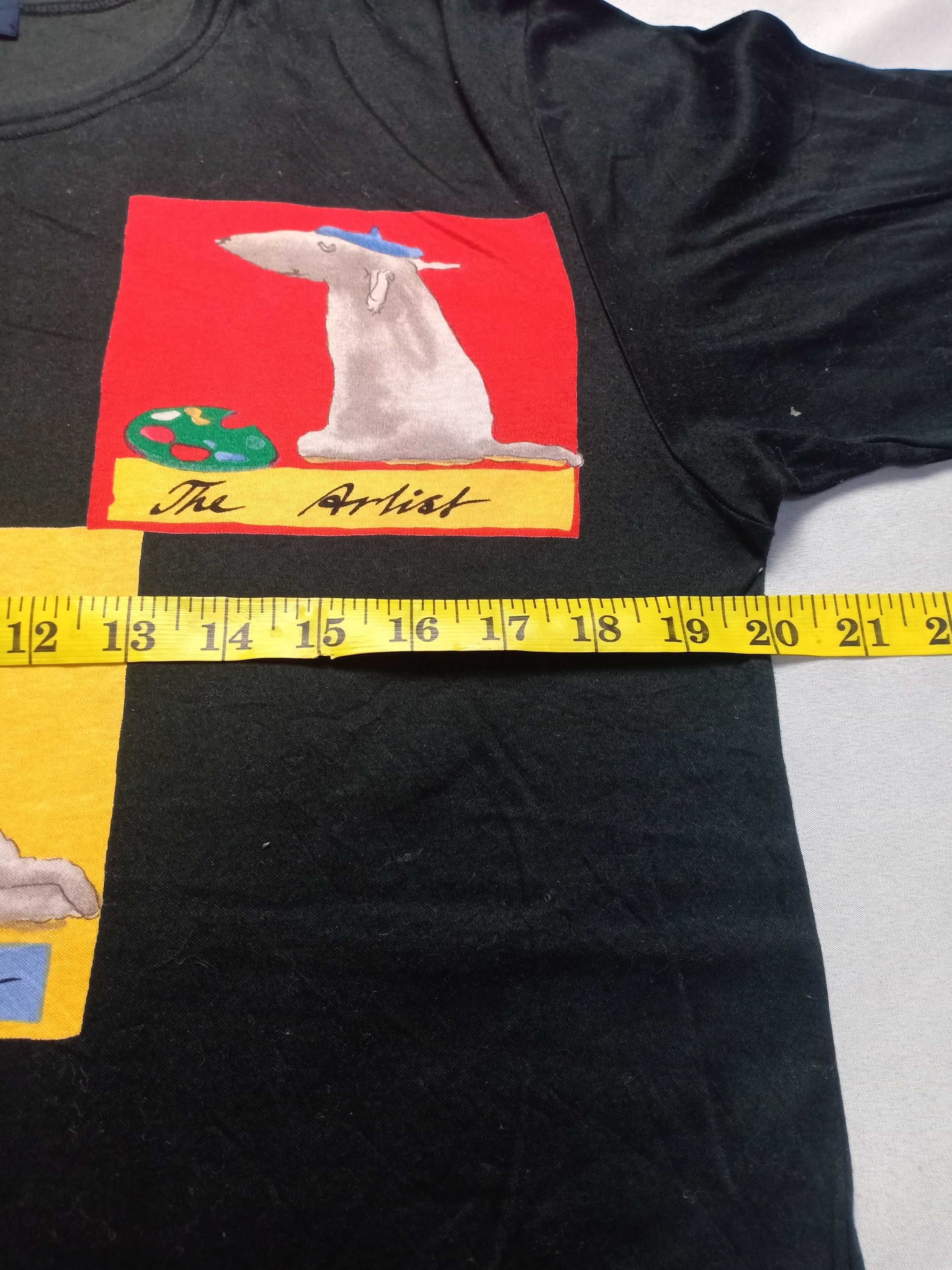 Japanese Brand Rare Graphic Per Lavoro Italy + Japan Luxury Design Tee Size US M / EU 48-50 / 2 - 6 Thumbnail