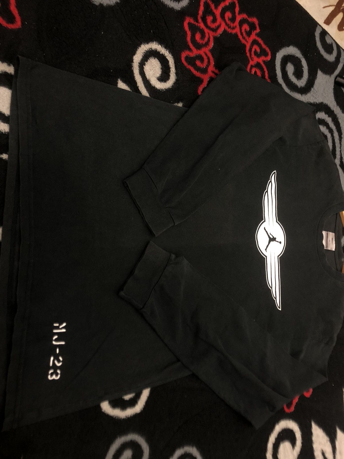 Jordan Brand × Nike Micheal Jordan Nike Long Sleeve T-Shirt Size US M / EU 48-50 / 2 - 7 Thumbnail