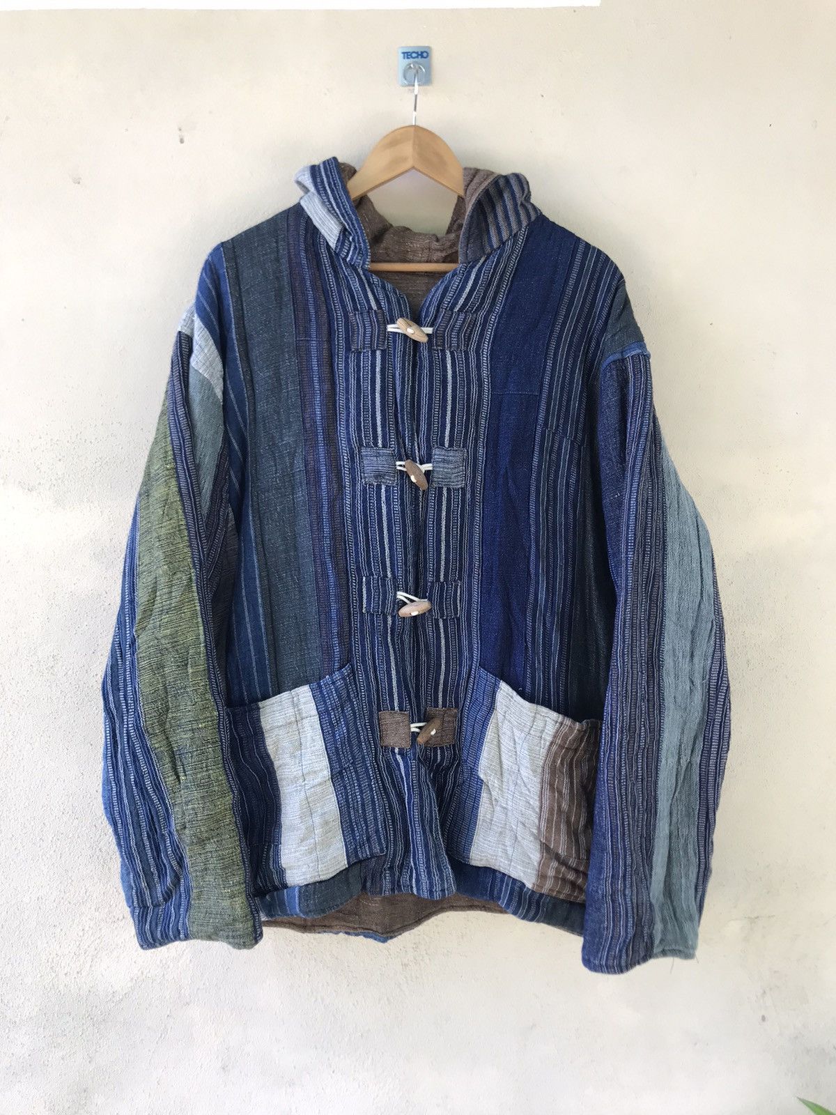 Indigo Japanese Brand Indigo Hand Woven Cotton Kapital visvim styl Size US XL / EU 56 / 4 - 1 Thumbnail