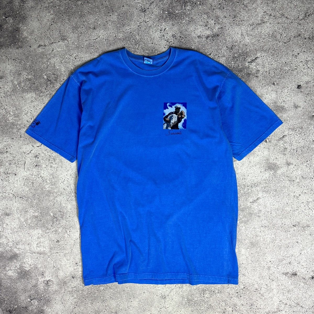 Vintage Vintage 90s Washed Crazy Shirts Sarasota Sailor kiss y2k tee Size US XXL / EU 58 / 5 - 2 Thumbnail