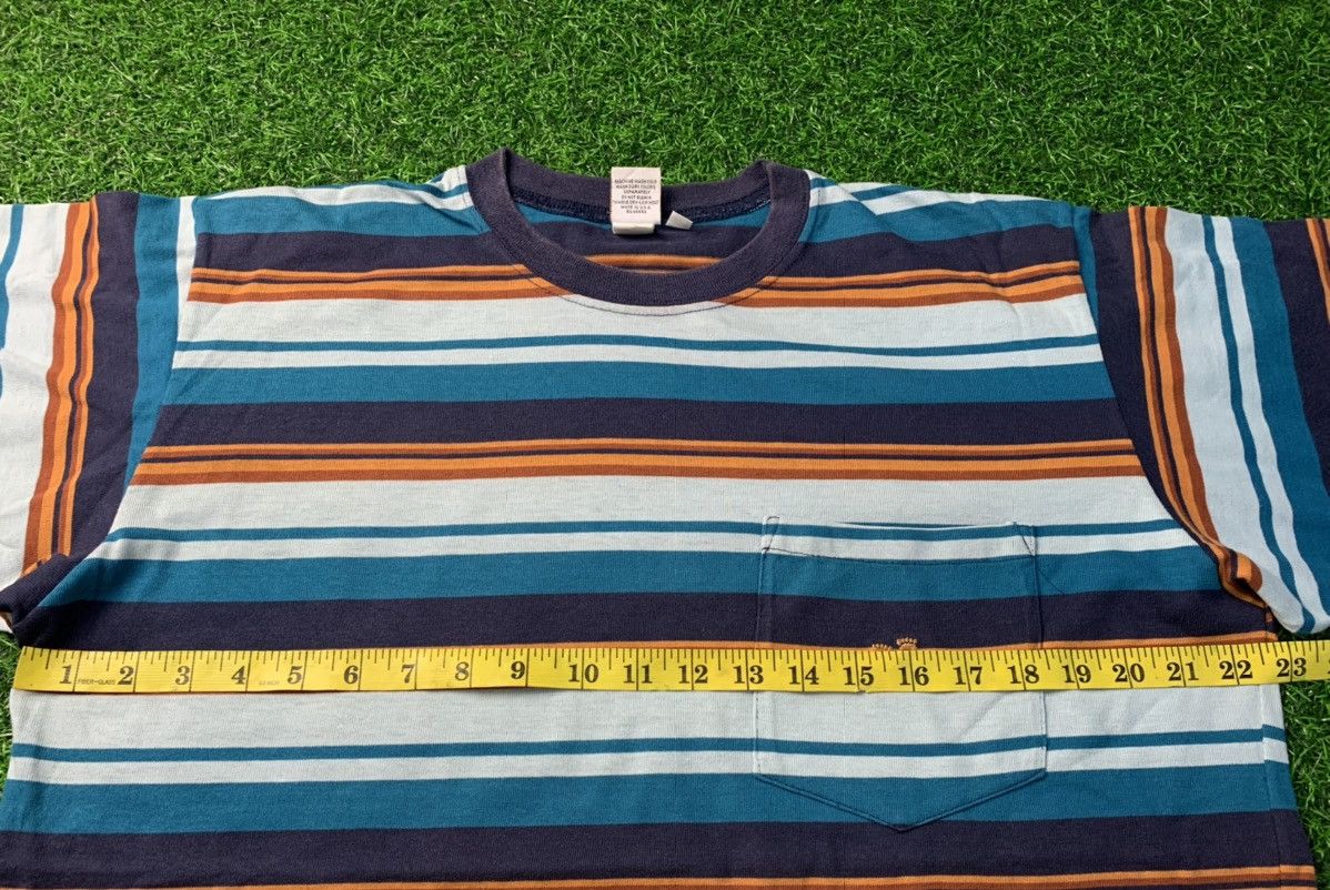 Hang Ten Vintage Hang Ten Striped Suffer / Skate Tee Size US L / EU 52-54 / 3 - 8 Thumbnail