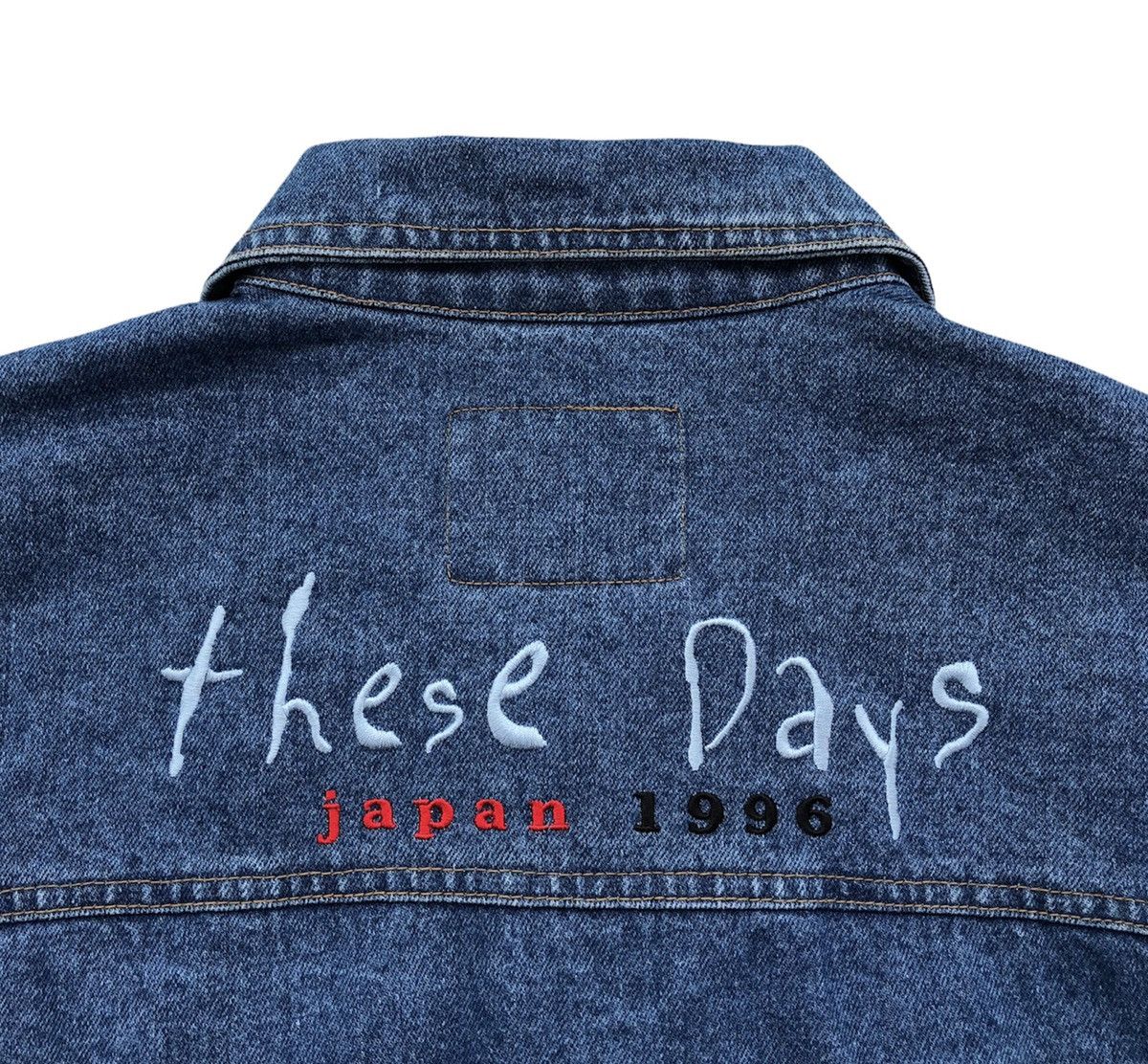 Bon Jovi Bon Jovi Blue Pacific These Days Japan 1996 Trucker Jacket Size US L / EU 52-54 / 3 - 14 Thumbnail