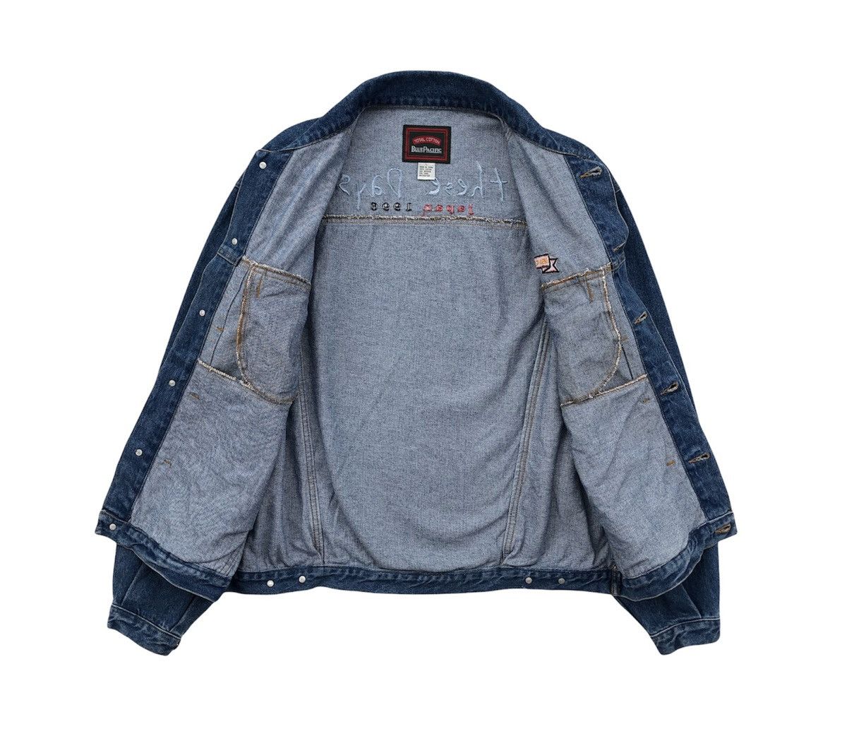 Bon Jovi Bon Jovi Blue Pacific These Days Japan 1996 Trucker Jacket Size US L / EU 52-54 / 3 - 5 Thumbnail