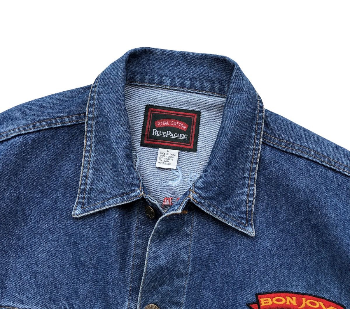 Bon Jovi Bon Jovi Blue Pacific These Days Japan 1996 Trucker Jacket Size US L / EU 52-54 / 3 - 7 Thumbnail