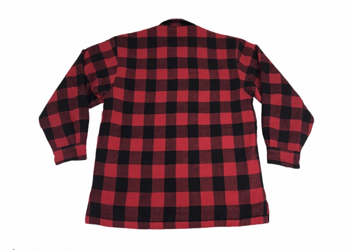 Flannel × Vintage Vintage Dale Chapman Flannel Plaid Check Sherpa Inner Size US M / EU 48-50 / 2 - 2 Thumbnail