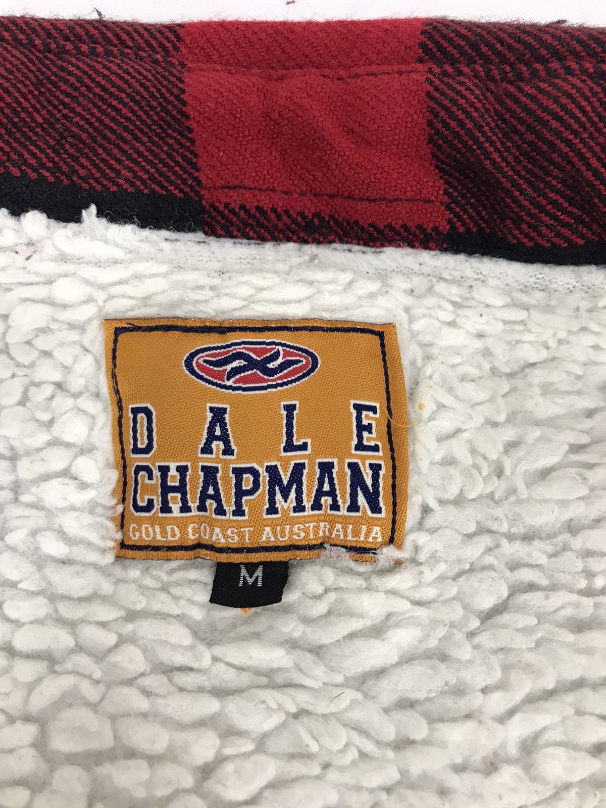 Flannel × Vintage Vintage Dale Chapman Flannel Plaid Check Sherpa Inner Size US M / EU 48-50 / 2 - 4 Thumbnail