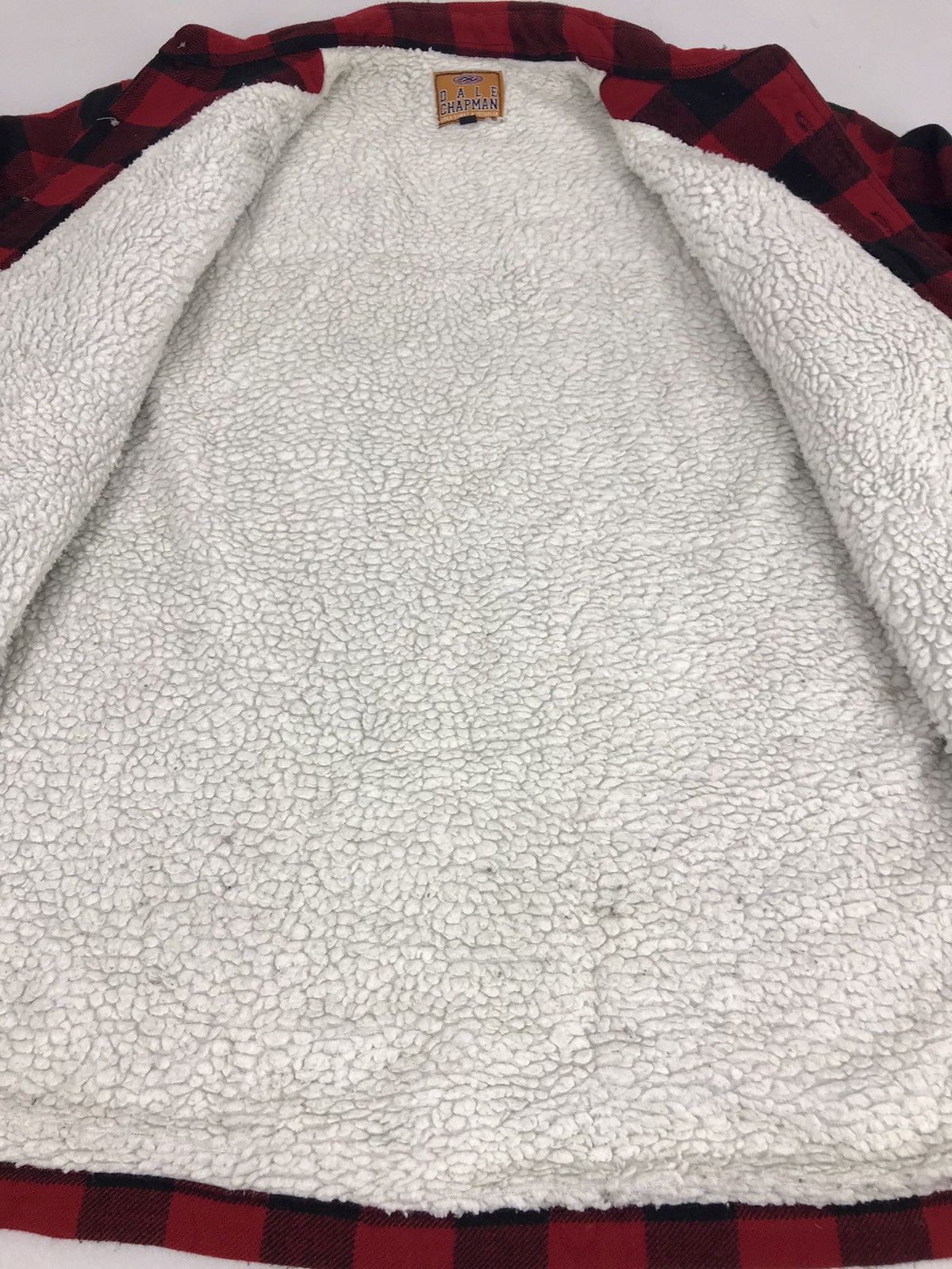 Flannel × Vintage Vintage Dale Chapman Flannel Plaid Check Sherpa Inner Size US M / EU 48-50 / 2 - 9 Thumbnail