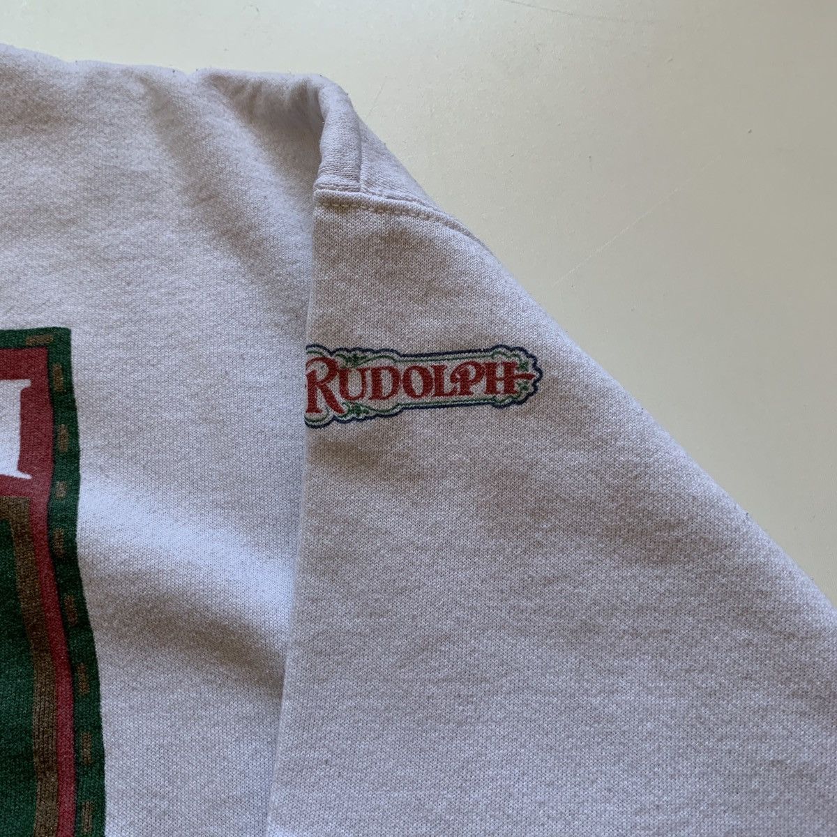 Disney Vintage 1990s Rudolph The Red Nose Reindeer Graphic Crewneck Size US M / EU 48-50 / 2 - 3 Thumbnail