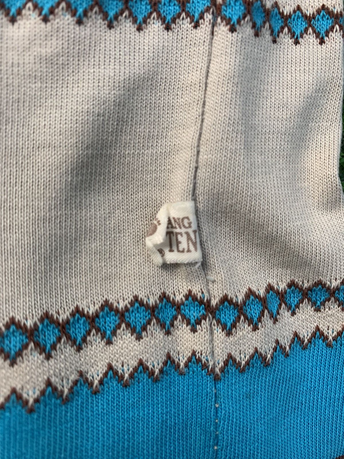 Hang Ten RARE fit XL Vintage 80s Hang Ten Orange Label USA Striped Size US XL / EU 56 / 4 - 6 Thumbnail