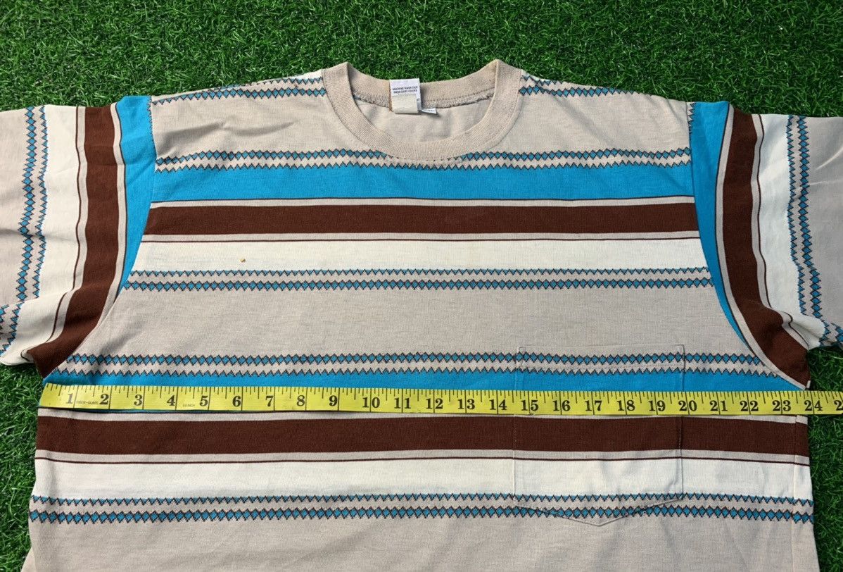 Hang Ten RARE fit XL Vintage 80s Hang Ten Orange Label USA Striped Size US XL / EU 56 / 4 - 9 Thumbnail