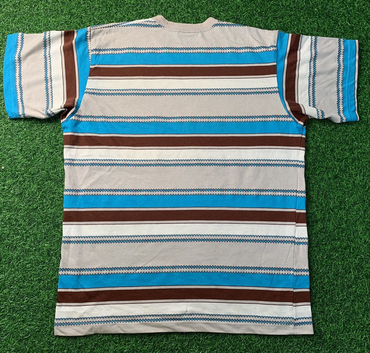 Hang Ten RARE fit XL Vintage 80s Hang Ten Orange Label USA Striped Size US XL / EU 56 / 4 - 5 Thumbnail