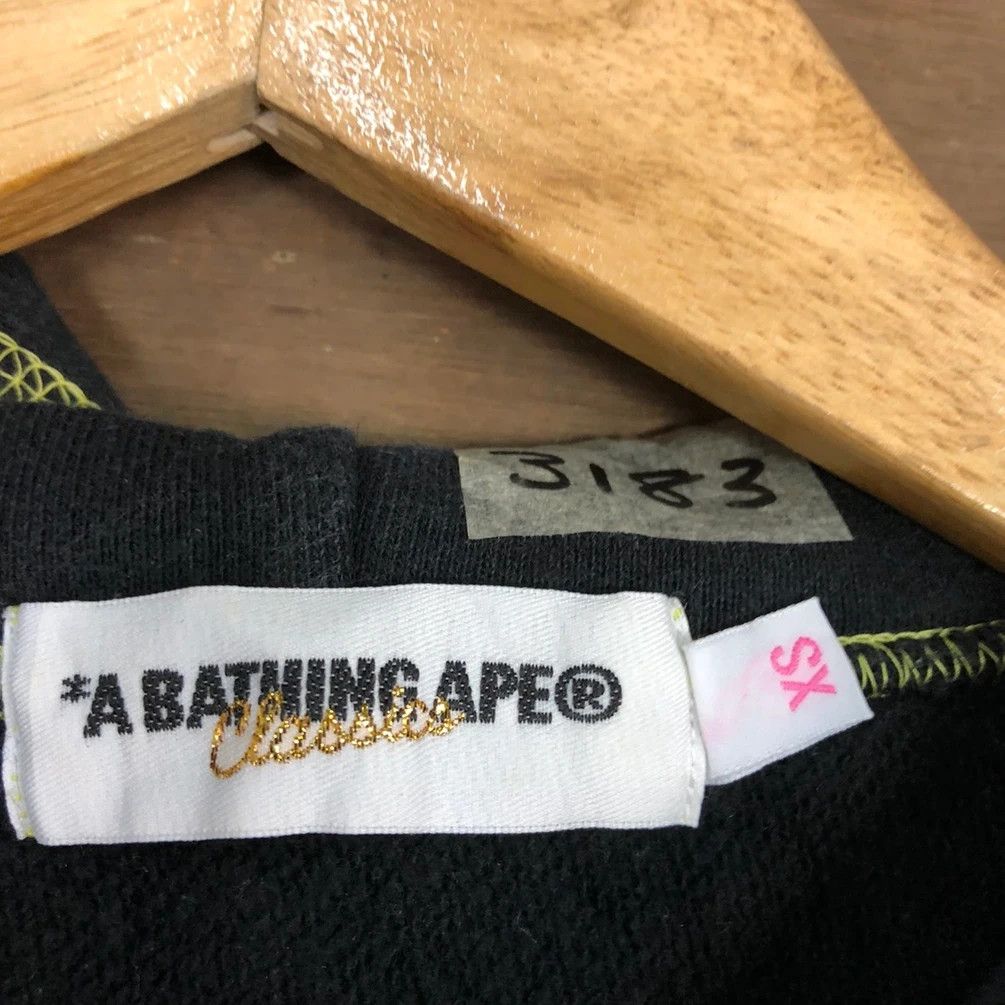 Bape DL Bathing Ape BAPE Contrast Stitch Zip Hoodie #3183 Size XS / US 0-2 / IT 36-38 - 9 Thumbnail