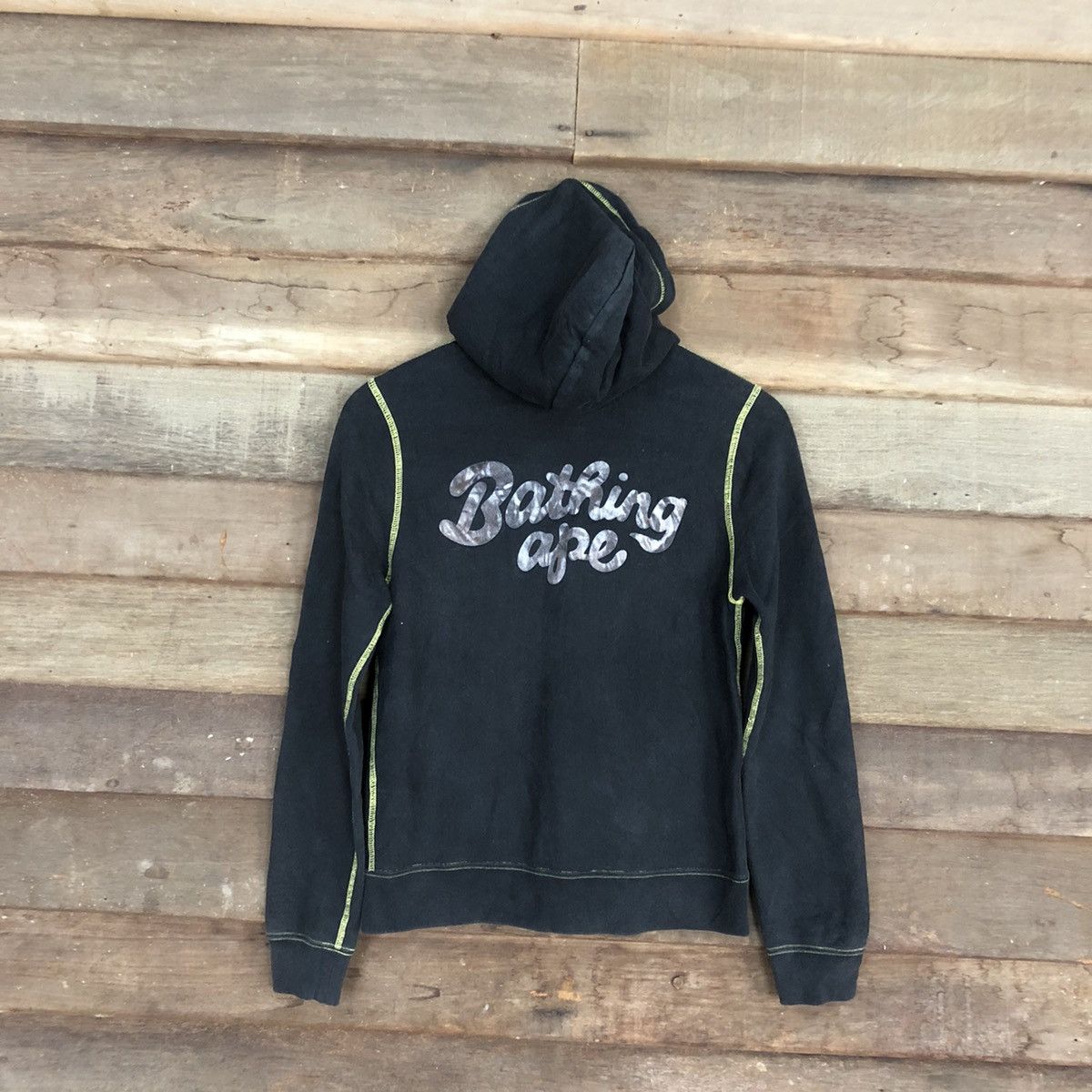 Bape DL Bathing Ape BAPE Contrast Stitch Zip Hoodie #3183 Size XS / US 0-2 / IT 36-38 - 1 Thumbnail