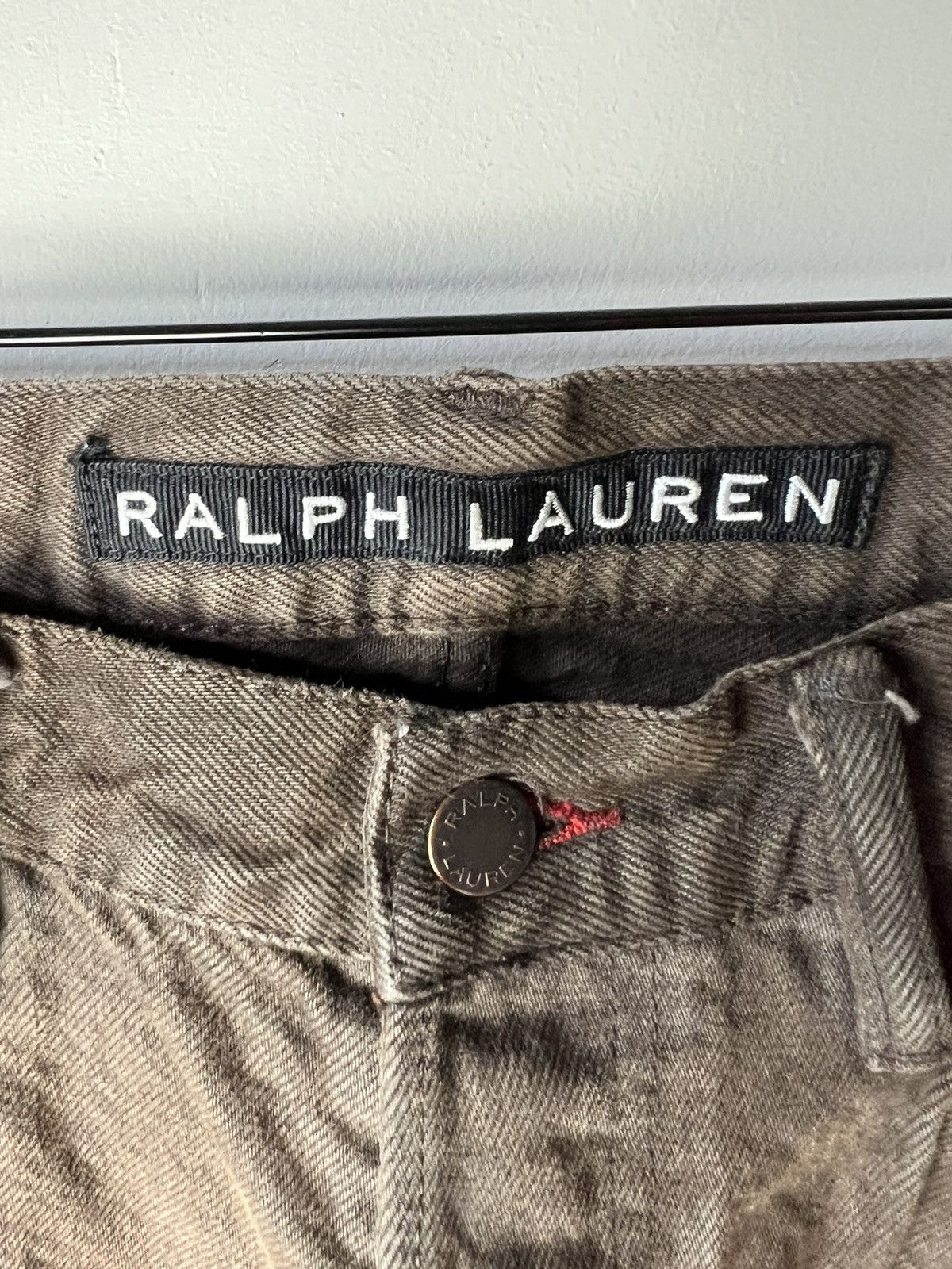 Ralph Lauren × Ralph Lauren Black Label Ralph Lauren Black Label Brown Straight Denim Jeans Size US 30 / EU 46 - 3 Thumbnail