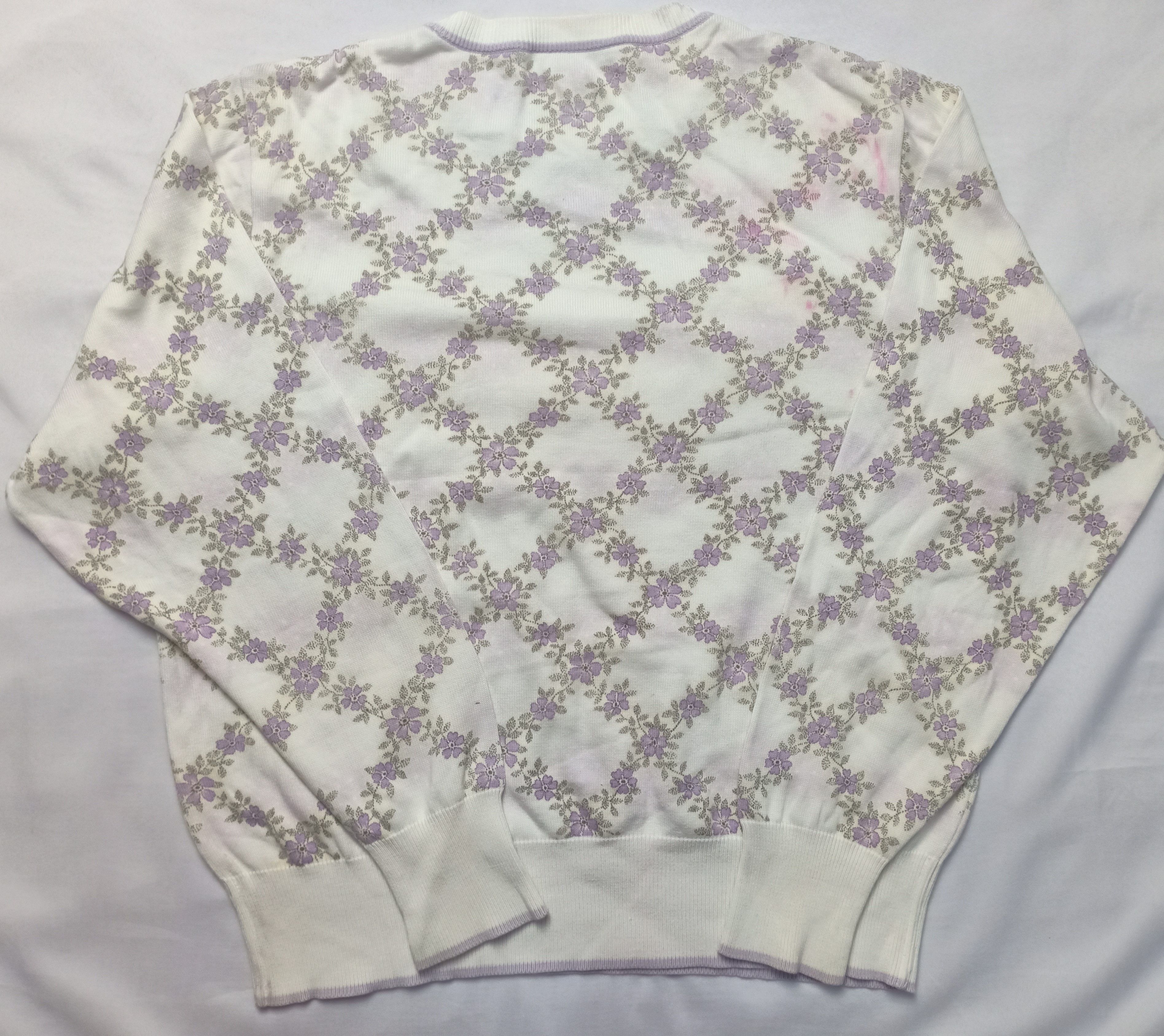 Lanvin LANVIN Sport Shirt Flower Art Sweatshirt Size M / US 6-8 / IT 42-44 - 9 Thumbnail