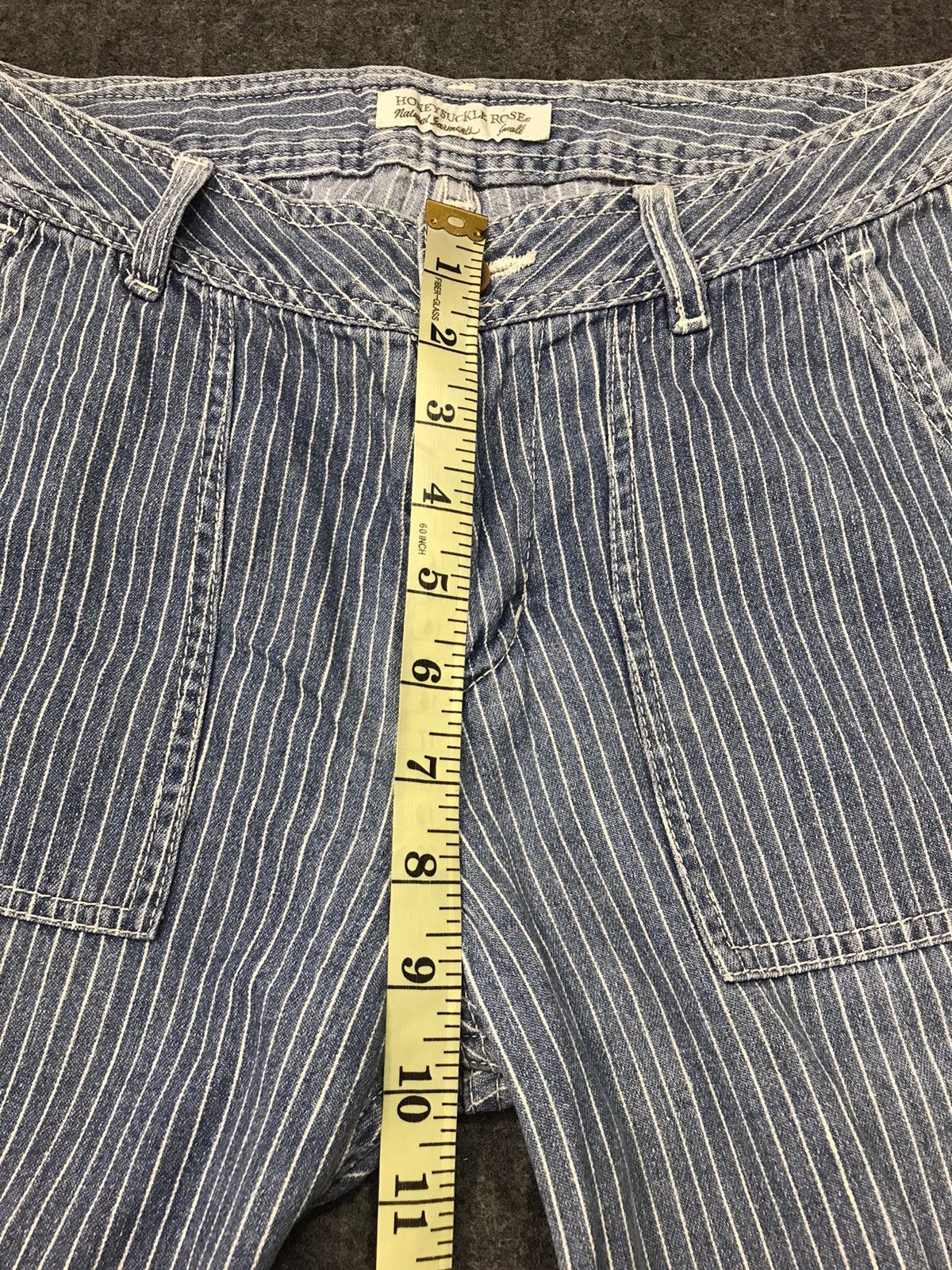 Japanese Brand × Vintage Hickory Honey Suckle Rose Bushpant Carpenter Buckle Jeans Size US 29 - 11 Thumbnail