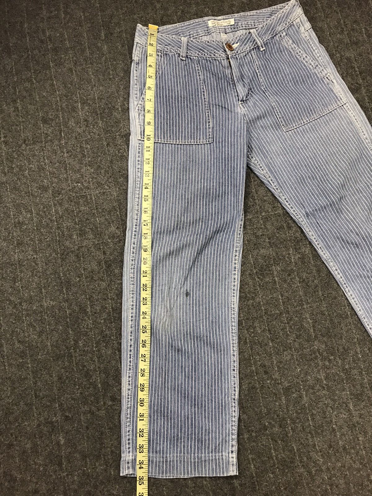 Japanese Brand × Vintage Hickory Honey Suckle Rose Bushpant Carpenter Buckle Jeans Size US 29 - 9 Thumbnail