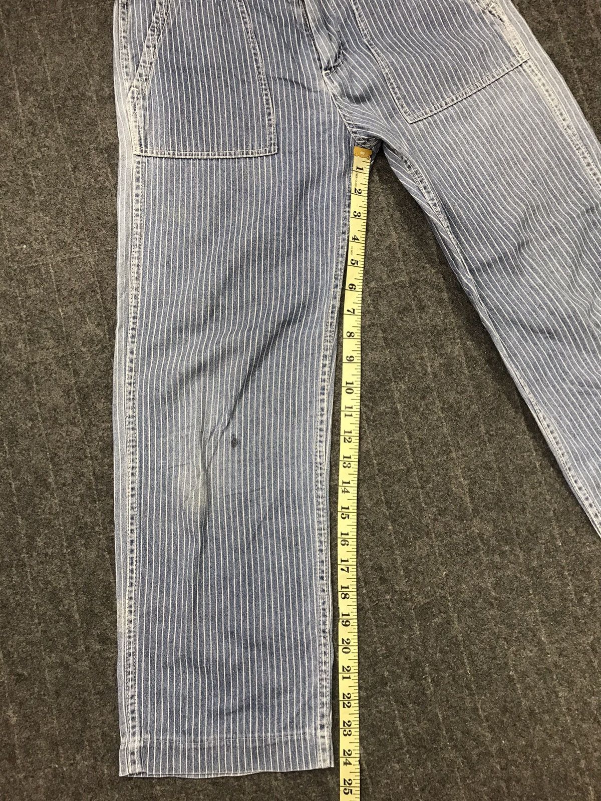 Japanese Brand × Vintage Hickory Honey Suckle Rose Bushpant Carpenter Buckle Jeans Size US 29 - 10 Thumbnail