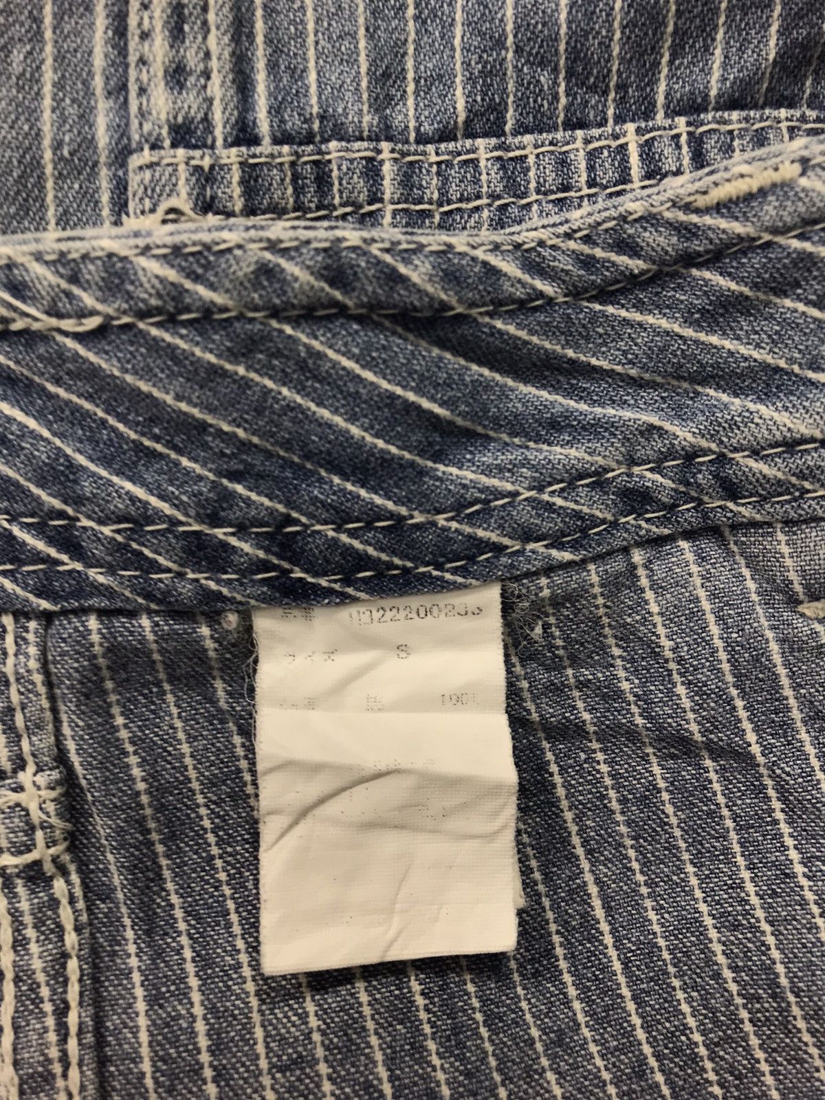Japanese Brand × Vintage Hickory Honey Suckle Rose Bushpant Carpenter Buckle Jeans Size US 29 - 6 Thumbnail