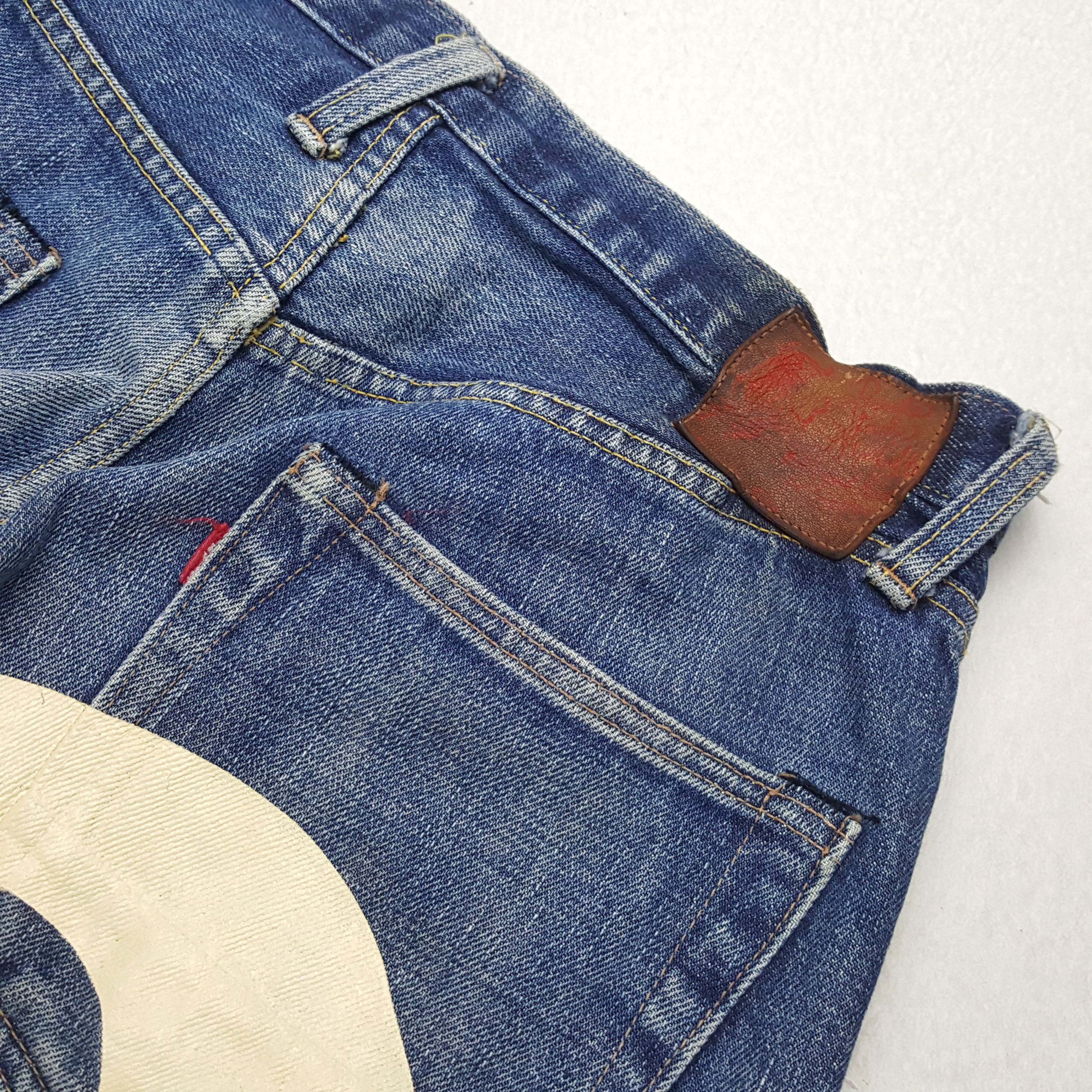 Evisu × Japanese Brand × Vintage Vintage EVIS Japanese Brand Daicock Custom Style Jeans Size US 30 / EU 46 - 14 Thumbnail